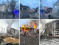 Армия РФ атаковала ракетами жилые дома в Украине